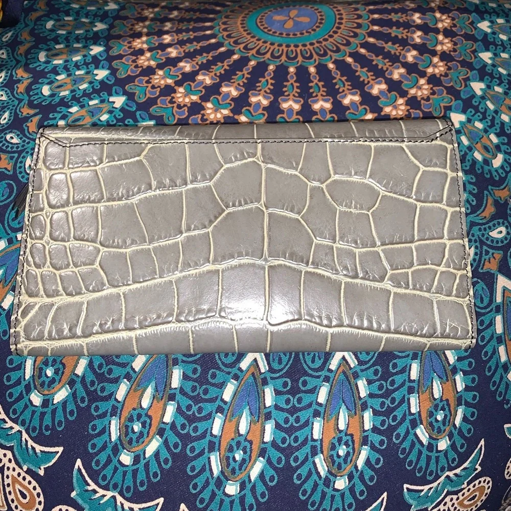 Lancel bundle!‎ Gray embossed calf bag